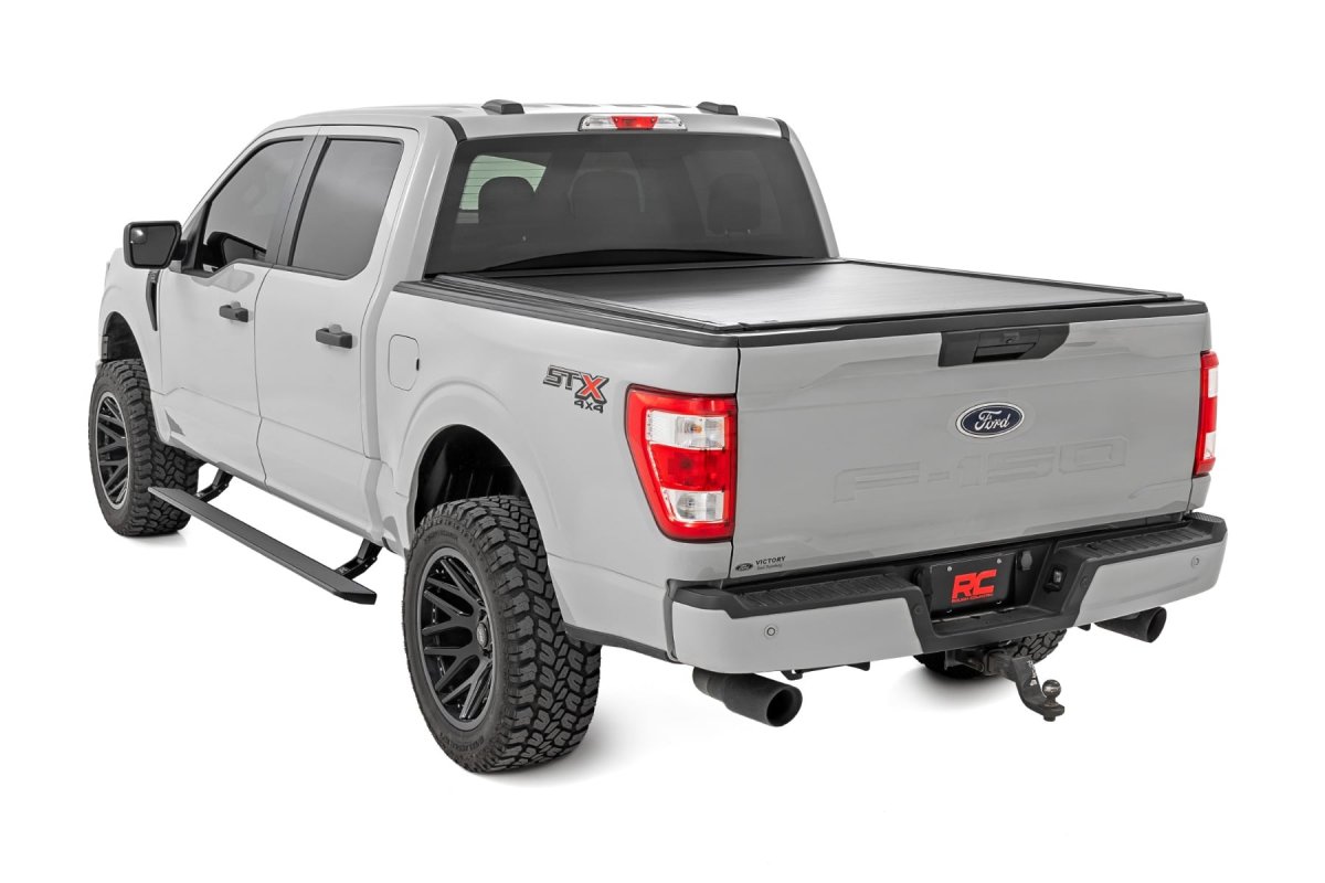 Ford F-350 Super Duty Power Running Boards - Rough Country - HT-Series - 2WD - '17-'26